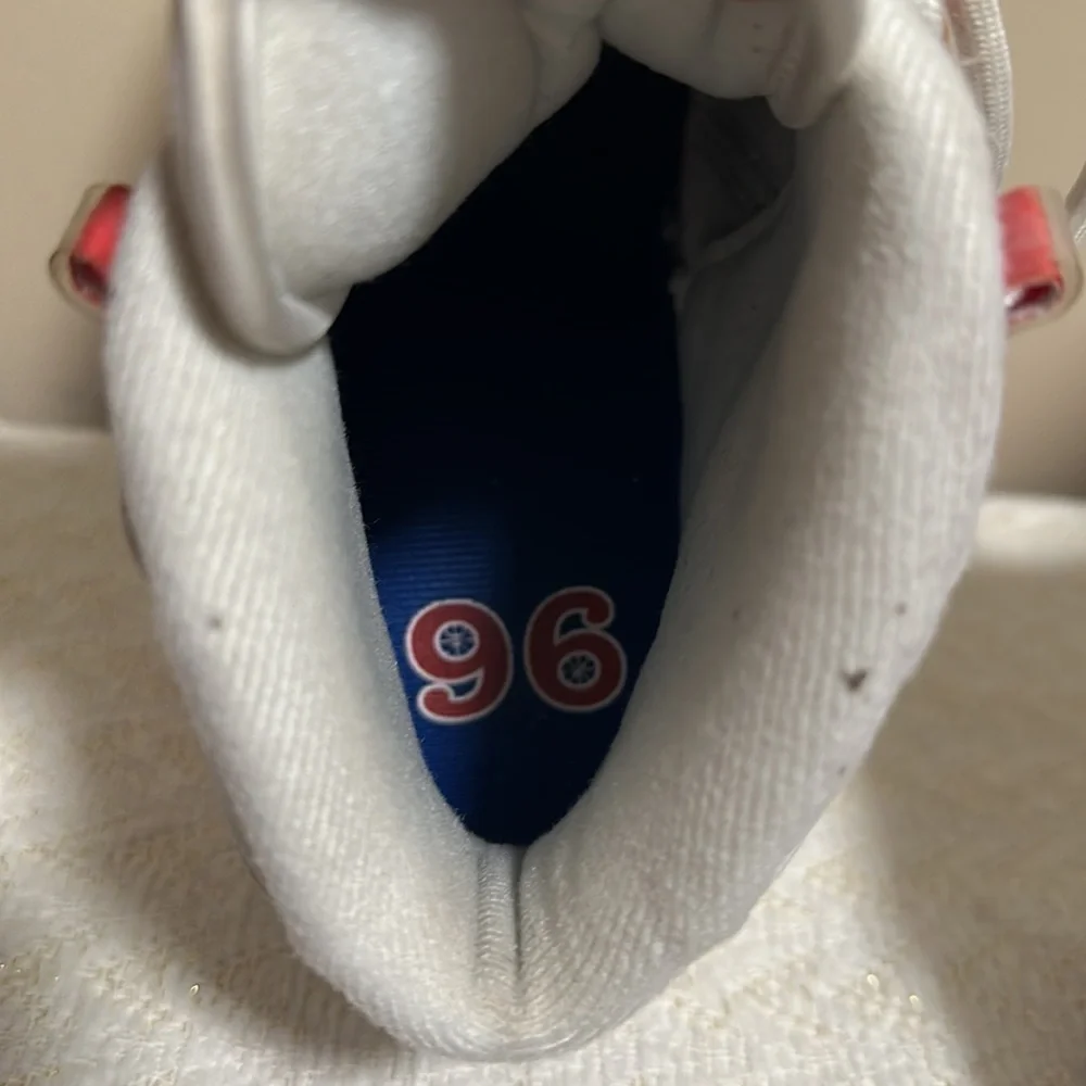 Allen Iverson Sneakers REEBOK Question Mid Double Cross (Blue/Red)